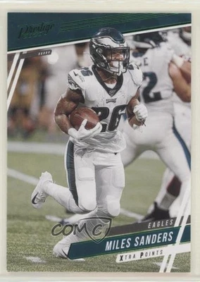 2020 Panini Prestige Xtra Points Green Miles Sanders #90 - Image 1 of 2