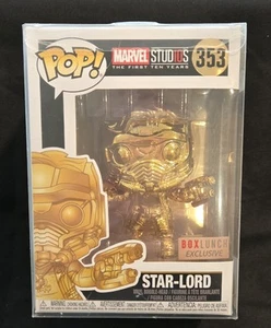 Marvel Funko Pop - Star-Lord (Cromo Dorado) - Marvel 10 Aniversario - Nº 353 - Imagen 1 de 6