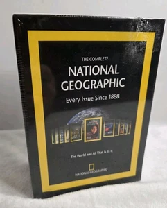 THE COMPLETE NATIONAL GEOGRAPHIC 6 DVD/CD ROM SET NEW SEALED - Picture 1 of 10