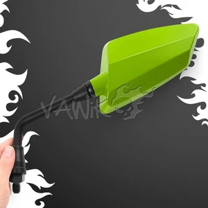 Espejos retrovisores VAWiK Hawk verde moto 10mm paso 1.5 se adapta a BMW θ - Imagen 1 de 5