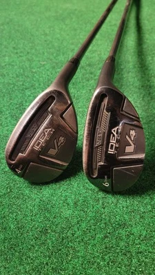 Adams Idea Tech V4 Vs 4 Iron 6 Iron Mitsubishi Rayon Bassara 55x5ct Flex Lite RH - Image 1 of 4