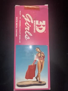 3D Miniatures Girls Metal Model Kit Matador  - Picture 1 of 1