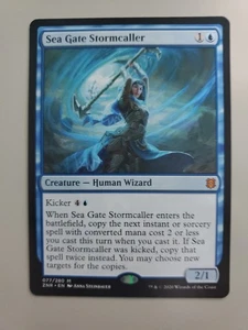 MTG Sea Gate Stormcaller Zendikar Rising Regular Mythic - Picture 1 of 1