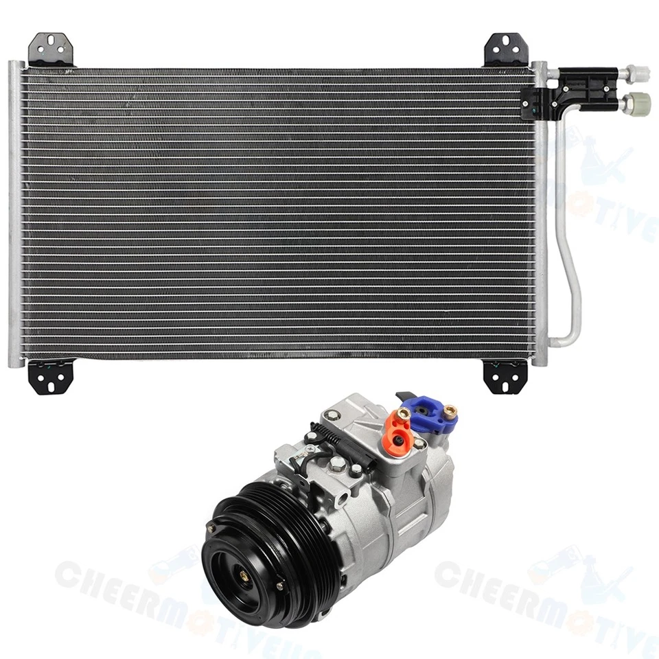 AC Condenser & AC Compressor Cooling Kit for 2003-2006 Dodge Sprinter 2500 3500 - Image 1 of 4
