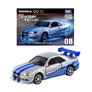Tomica Unlimited Fast and Furious X 1999 Nissan Skyline GT-R 1:64 Diecast Blue - Picture 1 of 5