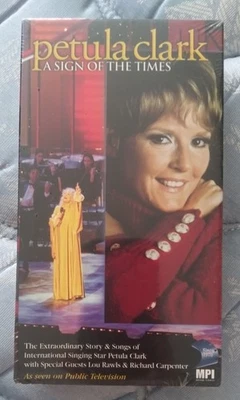 BRAND NEW Petula Clark A Sign Of The Times With Richard Carpenter & Lou Rawls - Image 1 of 2