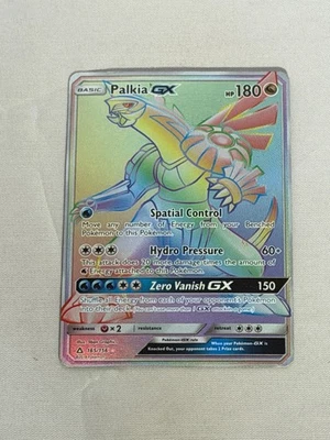 Pokemon Palkia GX Secret Rare Ultra Prism 165/156 - Image 1 of 4