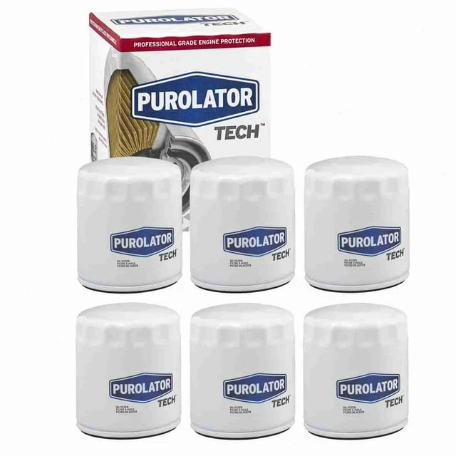 Purolator  6pc Engine Oil Filter For 2007-2013 Chevrolet Silverado 1500 5.3 L4 H - Image 1 of 1