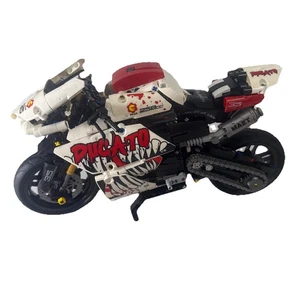 2024 1:10 Technical Ducati V4 800 Pcs MOC Building Blocks Set Sports Bike - Picture 1 of 8