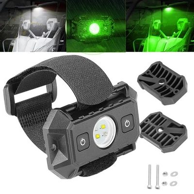 Luces LED interiores domo verde blanco 12V para Polaris RZR XP4 900 1000 Ranger UTV Foto 1 de 4