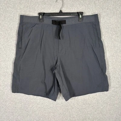 Champion C9 Shorts Mens XL Gray Buckle Zip Pocket Nylon Hiking Camp Bike Trail - Image 1 of 4