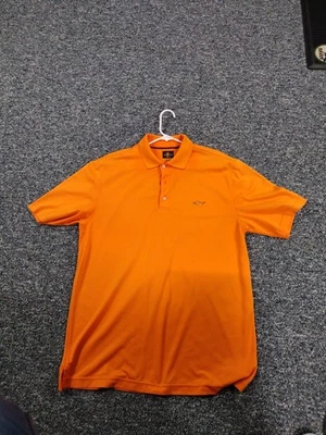 Greg Norman Golf Shirt Size M Orange Excellent Condition 100% Polyester - Image 1 of 3