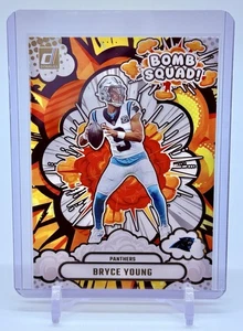 2025 Panini Donruss Football Bryce Young #BS-BYG Bomb Squad Carolina Panthers - Picture 1 of 2