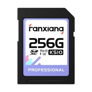 Fanxiang microSD Card 256GB UHS-I U3 V30 SDXC Class10 Maximum Read Speed 95MB/ - Picture 1 of 9