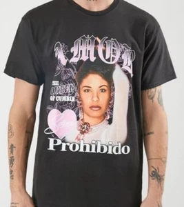 Selena Amor Prohibido T Shirt Size LARGE The Queen Of Cumbia - NWT Forever 21 - Picture 1 of 4