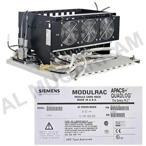 SIEMENS 16114-171 APACS+ QUADLOG MODULRAC MODULE CARD RACK - Picture 1 of 6