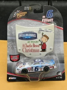 Bill Elliott #6 A Charlie Brown Christmas Hellman's 2006 Winners Circle 1:64 auto - Foto 1 di 2