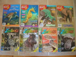 8 Children's Magazines RANGER RICK Jr Zoobooks Books lot 2017 2020 2021 issues - Picture 1 of 10