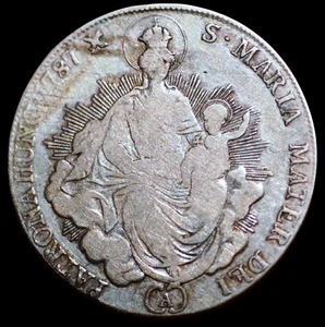Ungarn 1/2 Taler 1787 A Joseph II Österreich KM# 399 - Bild 1 von 2