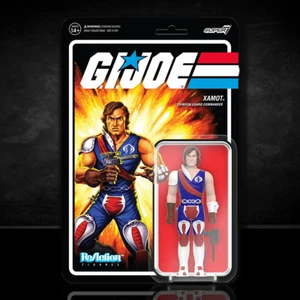 Figura de Acción GI Joe Xamot 3.75" Super7 ReAction Colección Retro - Imagen 1 de 3