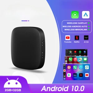 Carplay Ai Box Wireless Android Auto Smart TV Box Car Intelligent System Ai Box - Picture 1 of 18