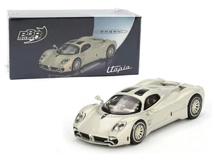 BBR Models 1:64 Pagani Utopia Presentation Grigio Rinascimento Car BBRDIE6430 - Picture 1 of 4