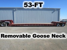 Rgn Detachable 53-Ft Removable Goose Neck Trailer Xl60 Tandem Axle Semi Trailer
