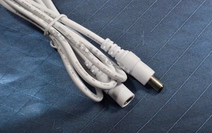 Thick 1M 3ft 5.5*2.1 22AWG DC Power Adapter Extension Cable Cord CCTV IP Camera - Picture 1 of 4
