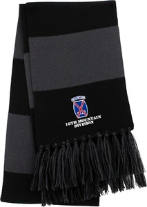 10th Mountain Division Embroidered Scarf - Picture 1 of 1