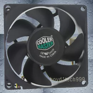 Cooling Fan COOLER MASTER FA08025M12LPA 80mm 80x80x25mm DC12V 0.45A 8025 4pin - Picture 1 of 2