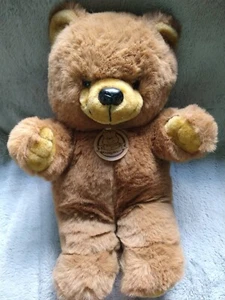 Cuddle Wit Brown Teddy Bear Plush 20" two tone Neck tag stuffed animal Toy Large - Picture 1 of 9