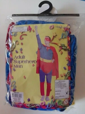 DISFRAZ DE HOMBRE SUPERHÉROE ADULTO (Grande) Foto 1 de 4