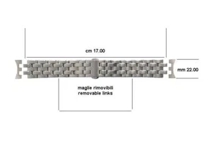 HAMILTON bracelet H695325105 JAZZMASTER H695.325.105 H325860 H325960 H325961 - Picture 1 of 7
