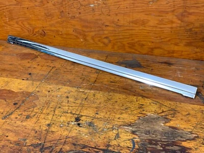 Jeep FSJ Grand Wagoneer Rear Door Upper Window Frame Stainless Steel Trim R or L - Image 1 of 4