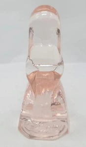Mosser Glass Jenny Doll Vi Hunter Twilight Pink 1980 4.25” Figure - Picture 1 of 5