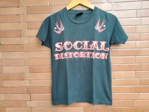 Vintage Y2K Punk Rock Band Social Distortion T-shirt - Picture 1 of 6