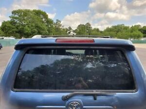 Used Rear Back Glass fits: 2004 Toyota 4 runner Rear Grade A