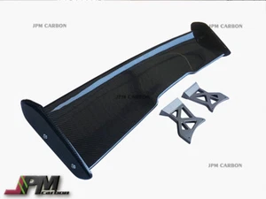 Carbon Fiber Trunk Spoiler Wing GTS style For 15-20 BMW F80 M3 F82 M4 Only - Picture 1 of 4