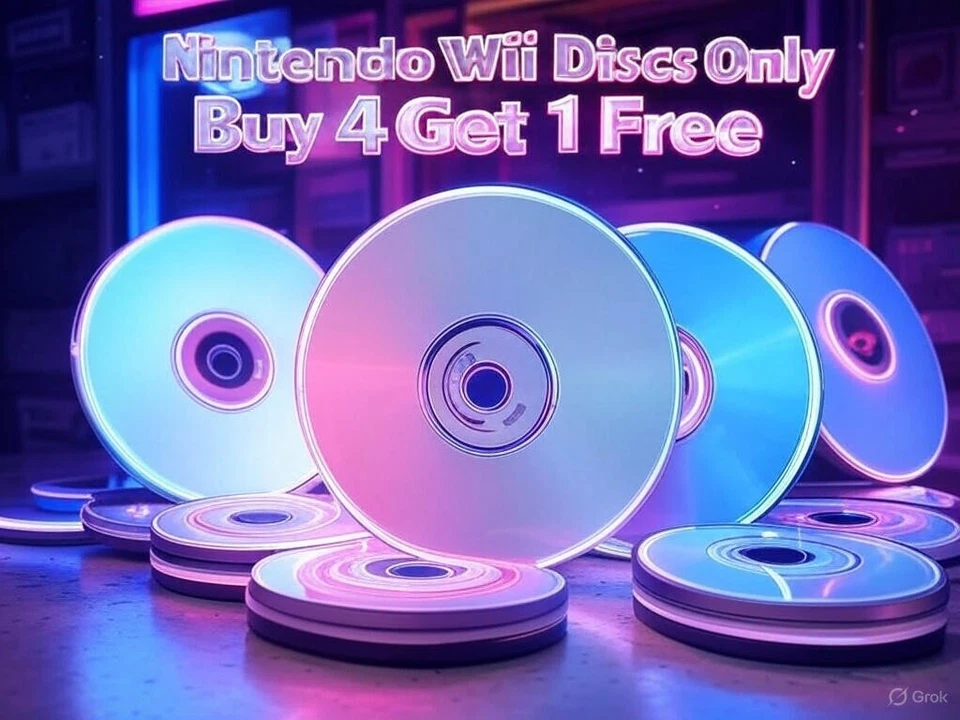 🎮 Nintendo Wii Disc Only Games  Buy 4 Get 1 FREE ✅ TESTED 🎮 Resurfaced Discs💿 - Image 1 of 1