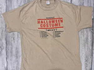 Vintage 90er Halloween Shirt Lrg This Is My Kostüm Grafik Spooky Horror 19 mal 28 - Bild 1 von 5
