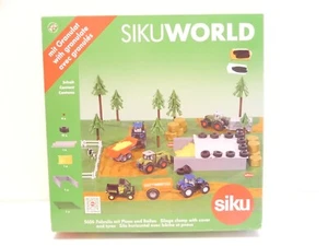 Siku World 5606 Fahrsilo mit plane und Reifen in ungeöffneter OVP A1149 - Bild 1 von 3