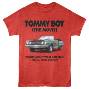 Tommy Boy The Movie Sorry About Your Car Man THAT SUCKS Men's T Shirt - Picture 1 of 6