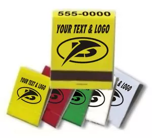 2000 Custom Printed Matchbooks including logo - choice of colors - Picture 1 of 3