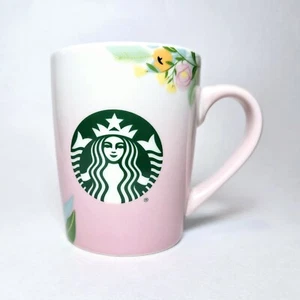 Taza de café Starbucks 2020 rosa agradecida floral taza 10 oz sirena tropical sirena - Imagen 1 de 6