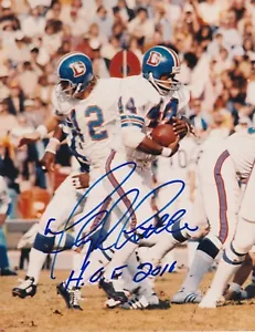 FLOYD LITTLE DENVER BRONCOS HOF 2010 ACTION SIGNED 8x10 - Picture 1 of 1