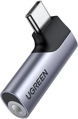 Adaptador de audio UGREEN USB C a 3,5 mm tipo C conector auxiliar para auriculares DAC micrófono estéreo HiF Foto 1 de 4