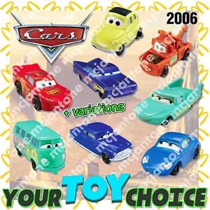 McDonald's 2006 CARS Pixar Car Truck Película Disney + Variaciones TU ELECCIÓN Juguete - Imagen 1 de 46