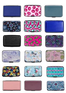 Rfid Blocking Debit & Credit Card Holder / Wallet - Ultra Slim & Lightweight - Picture 1 of 64
