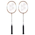 YONEX ZR 100 Light  Badminton Racquet with Full Cover (Orange/Orange) Set