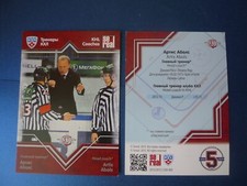 Hockey Sport KHL COACHES SeReal card Head coach ARTIS ABOLS DINAMO RIGA 2012-13